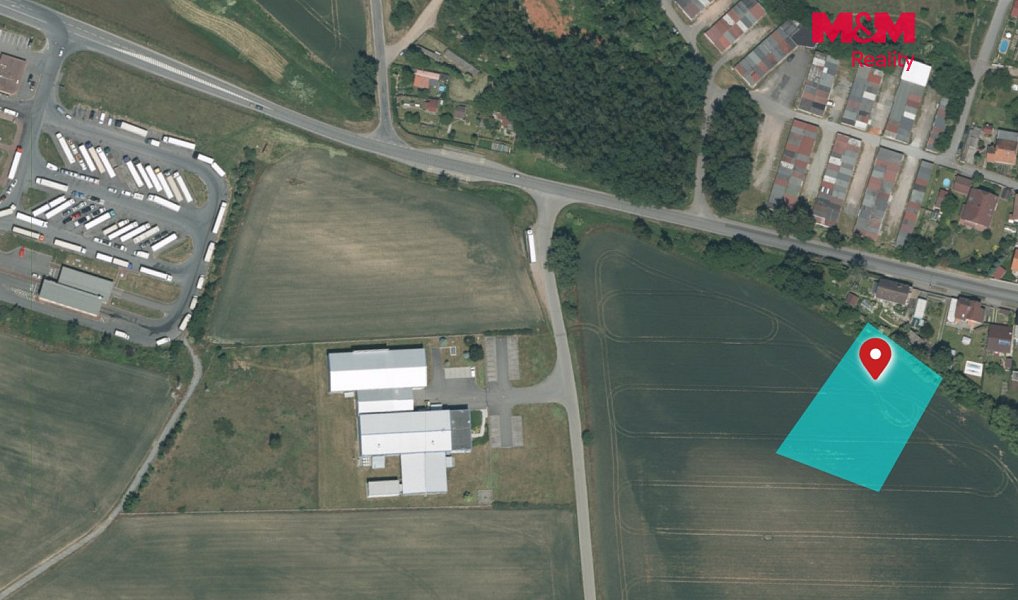 Prodej pole 3 664 m², Nýřany – náhled fotky 2