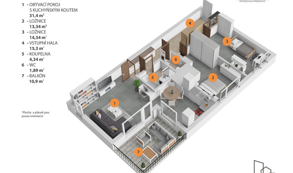 Prodej bytu 3+kk 80 m², Praha – náhled fotky 28