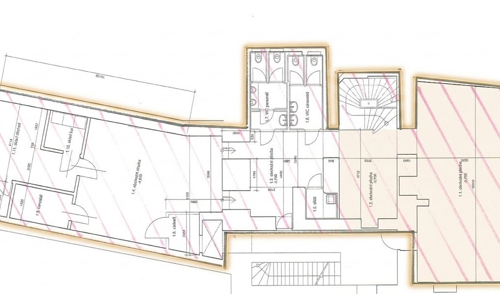 Pronájem obchodních prostor 260 m², Praha – náhled fotky 12