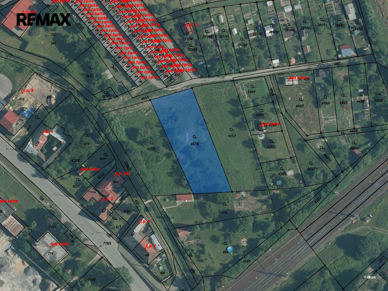 Prodej stavebního pozemku 1 578 m²