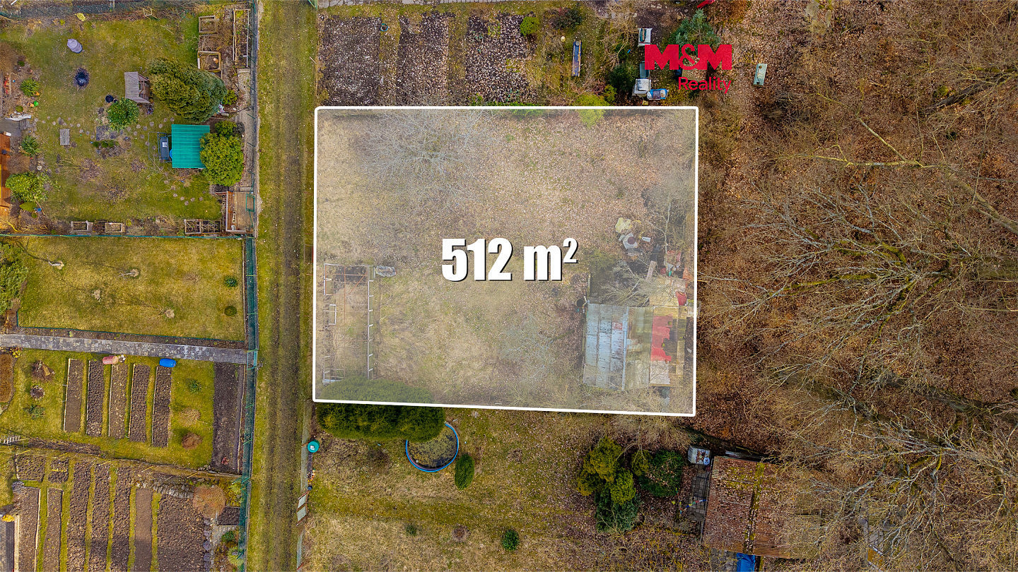 Prodej zahrady 512 m²