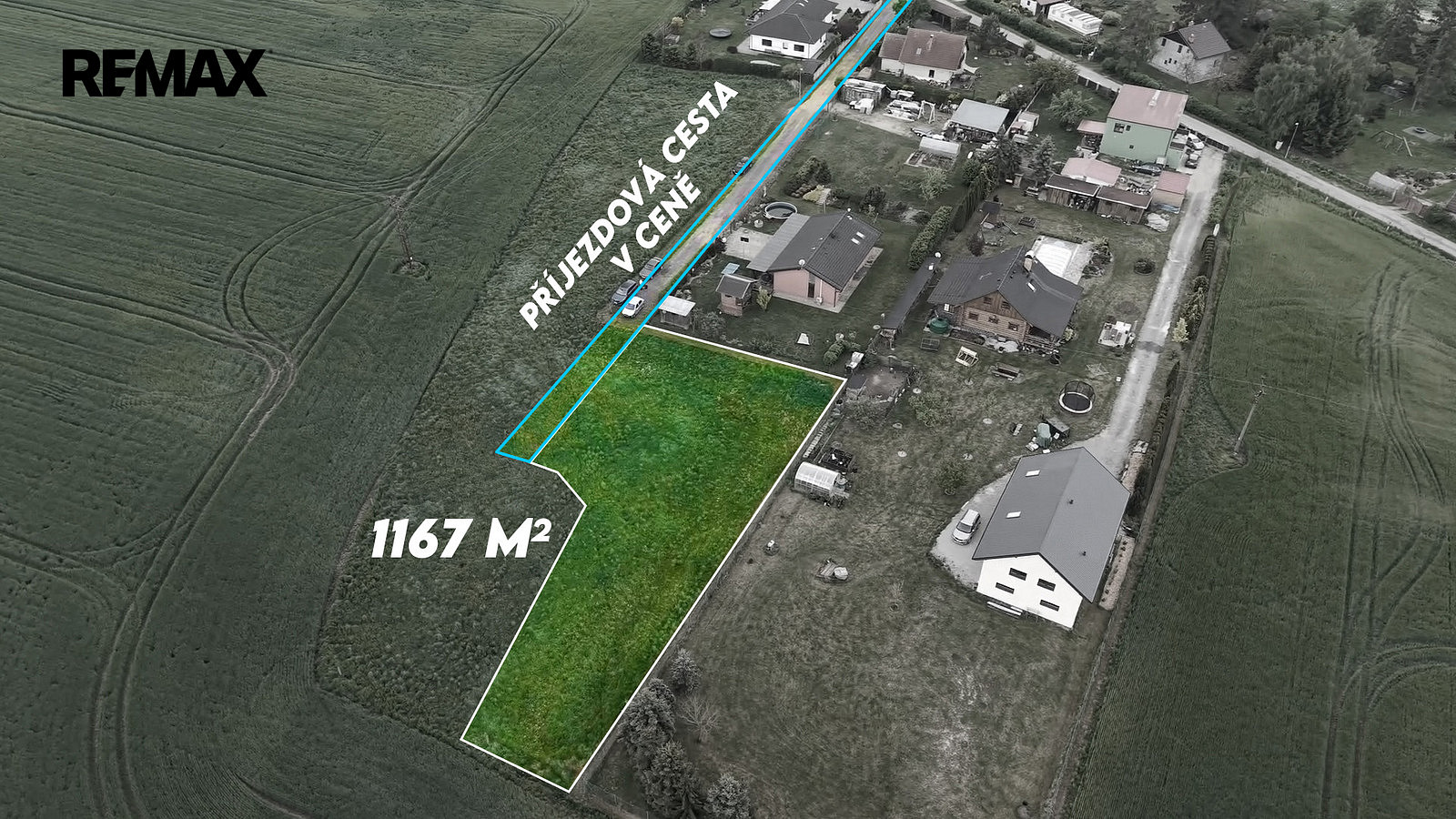Prodej stavebního pozemku 1 167 m²