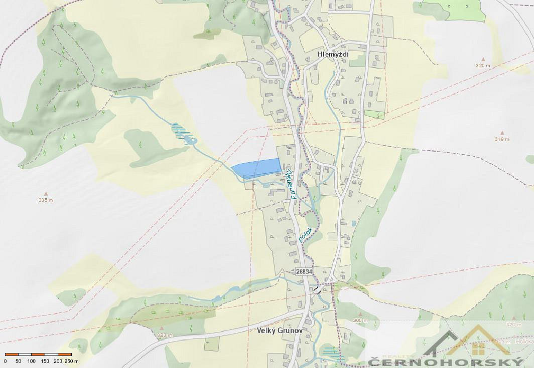 Prodej pole 9 639 m²