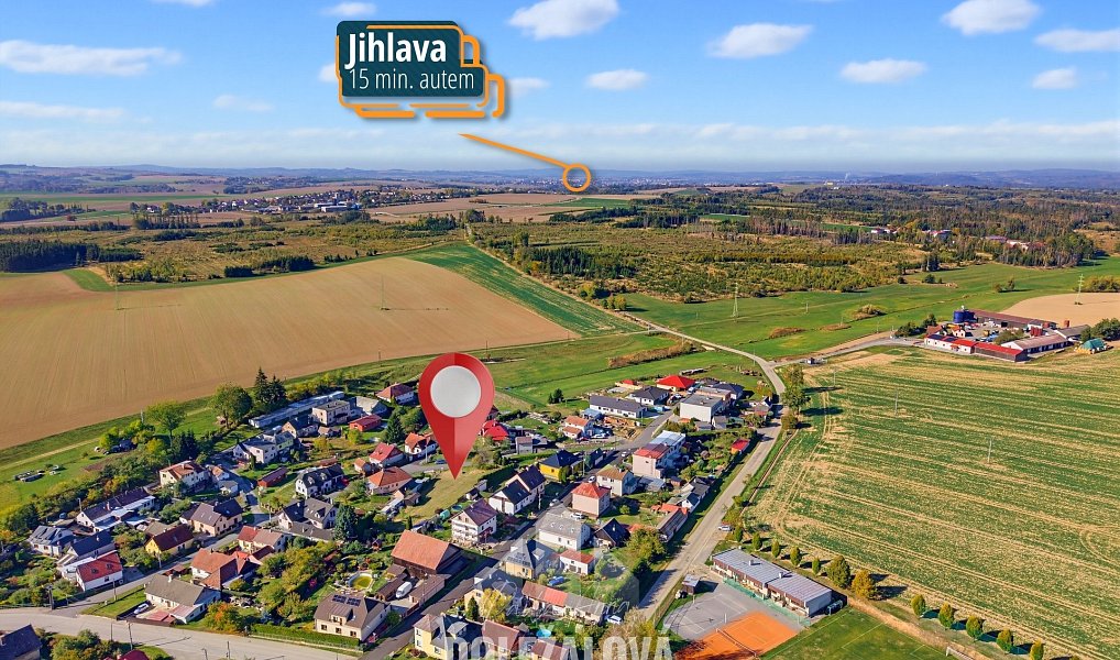 Prodej stavebního pozemku 608 m², Kozlov – náhled fotky 3