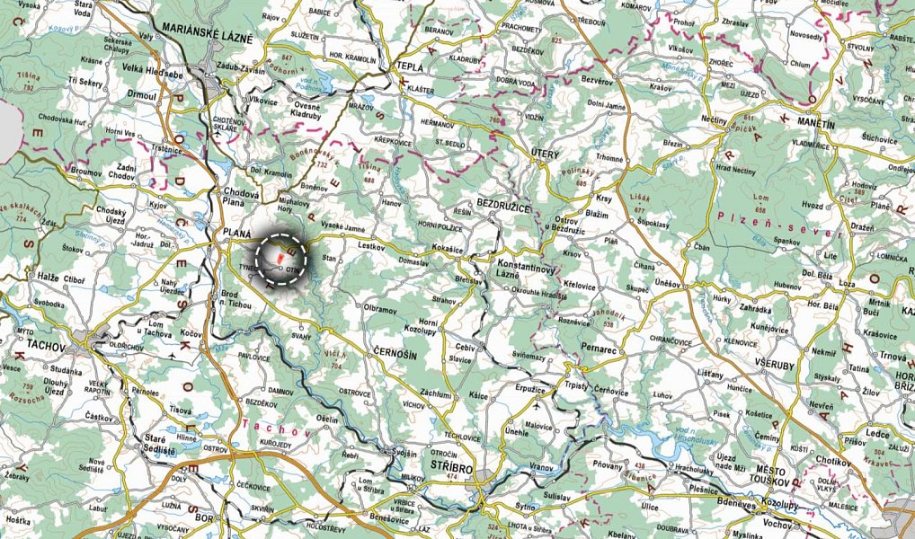 Prodej pole 71 415 m², Planá – náhled fotky 3