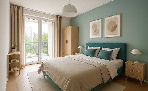 Pronájem bytu 2+1 69 m², Dragounská, Praha 10 - Štěrboholy