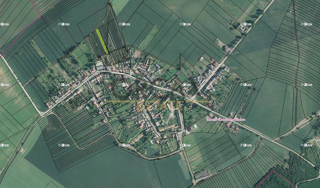Prodej pole 480 m², Lesonice – náhled fotky 2