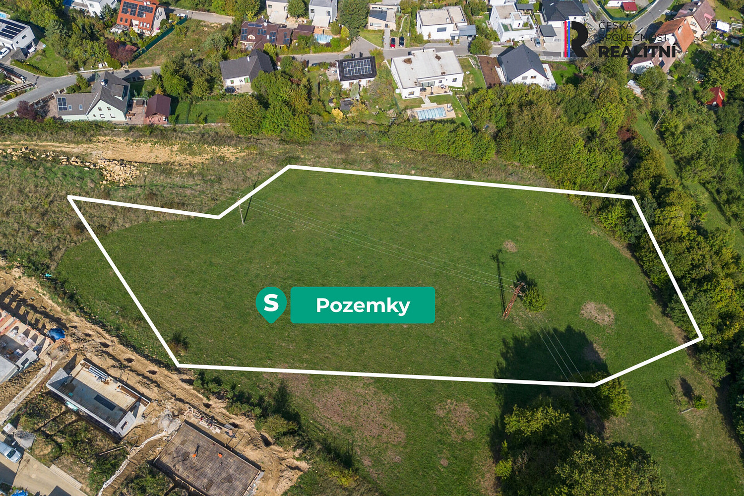 Prodej stavebního pozemku 8 375 m² – fotografie 3