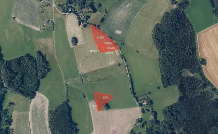 Prodej louky 14 586 m², Pustá Rybná, okres Svitavy
