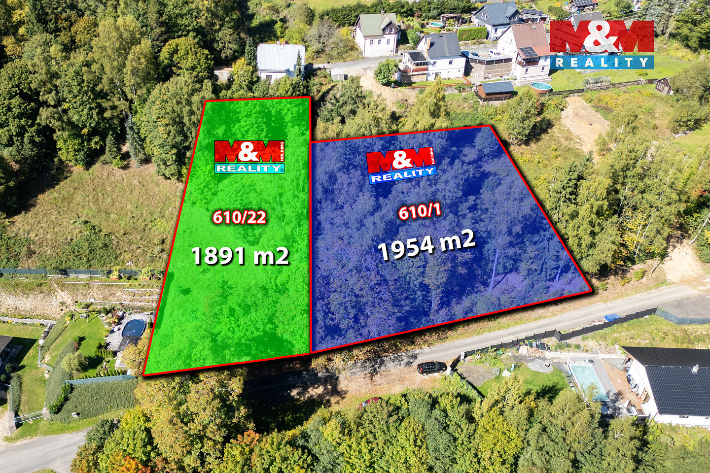 Prodej stavebního pozemku 1 891 m² – fotografie 4
