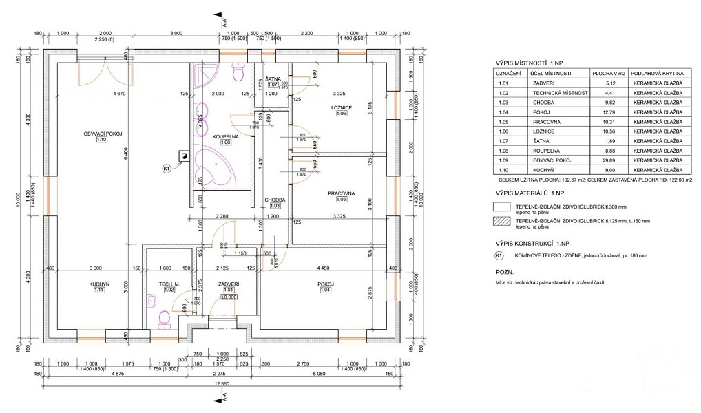 Prodej domu 102 m² s pozemkem 1 049 m², Mokrouše – náhled fotky 30