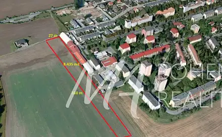 Prodej pole 8 435 m², Švehlova, Slaný, okres Kladno