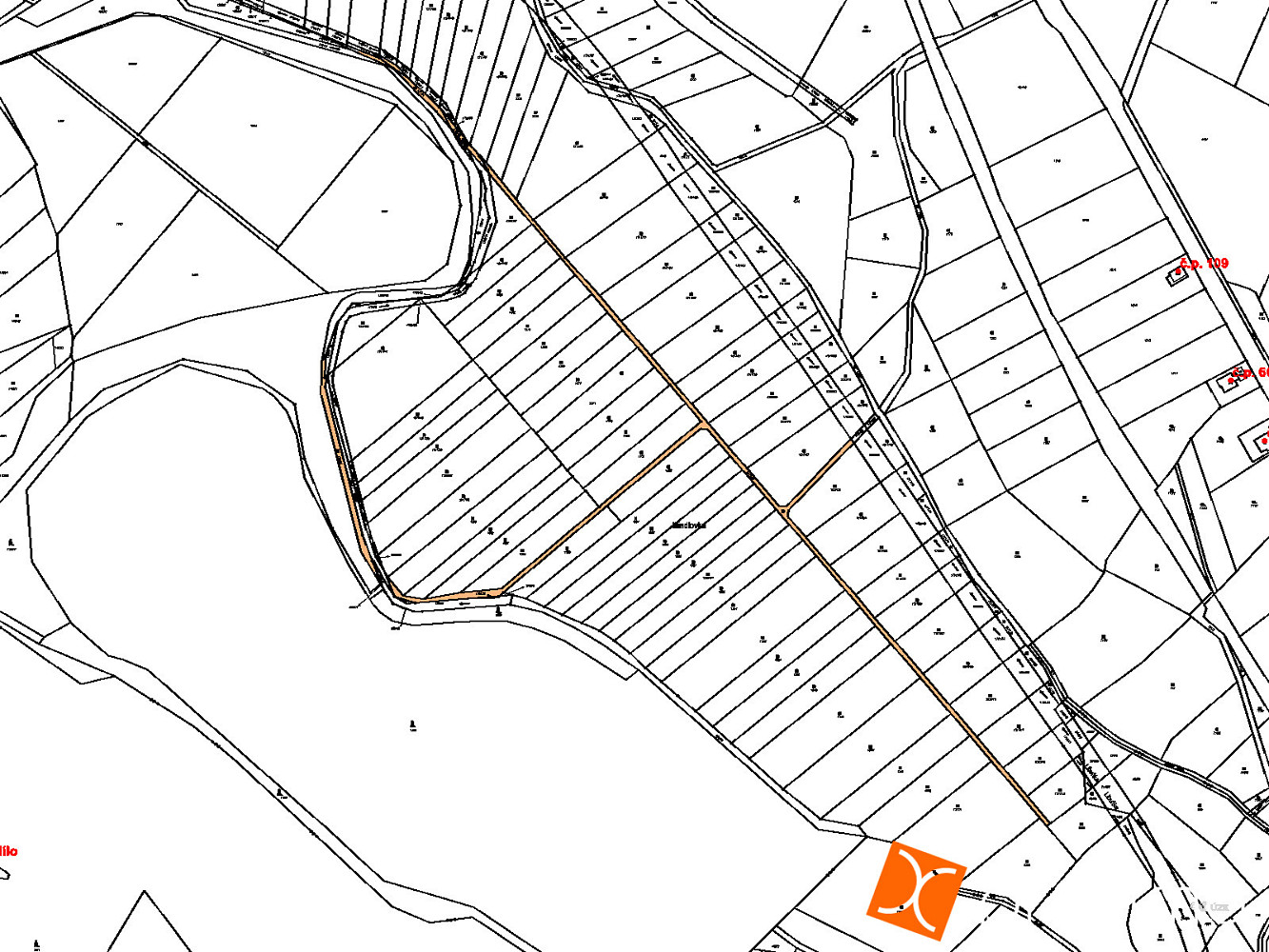 Prodej pole 46 m² – pohled 2