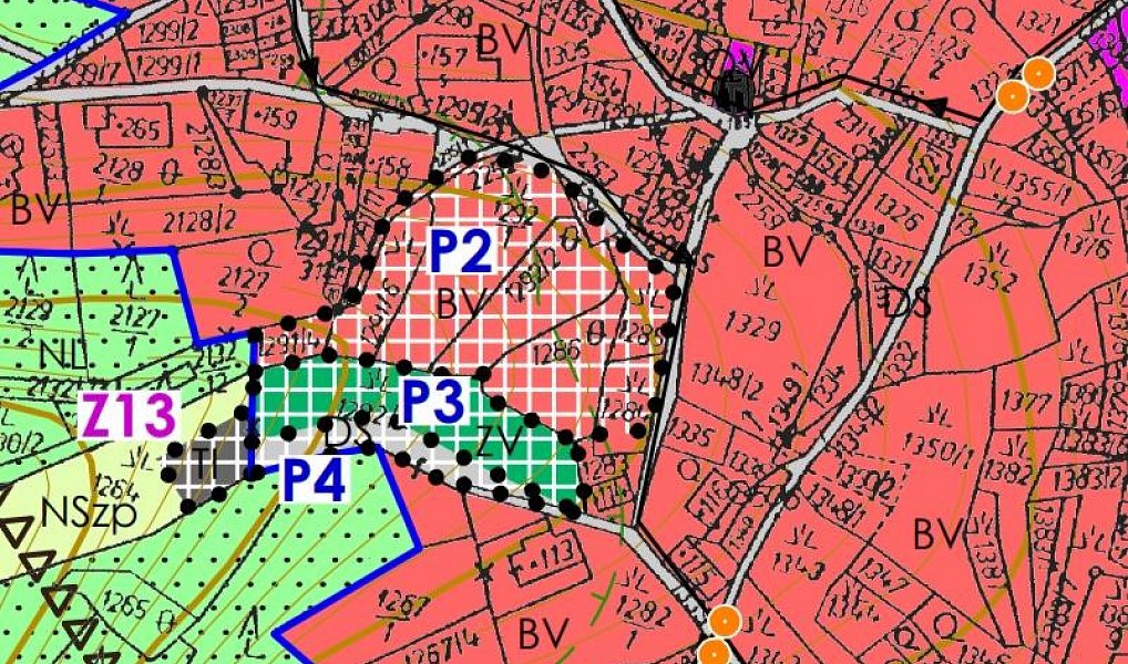 Prodej stavebního pozemku 1 357 m², Radčice – náhled fotky 6
