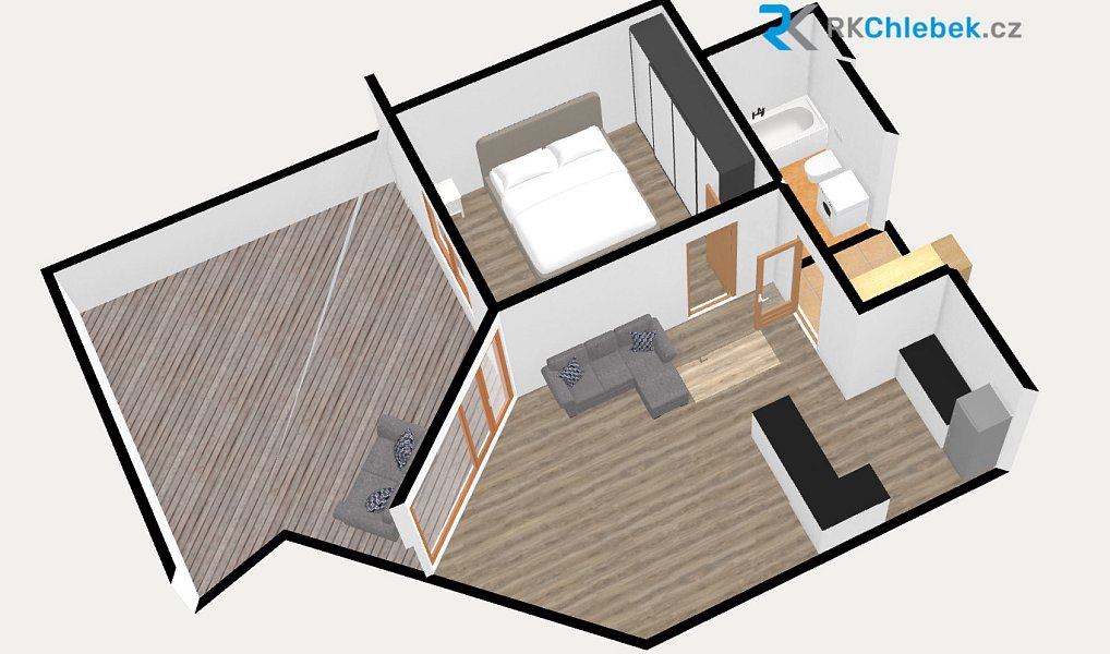 Pronájem bytu 2+kk 78 m², Ostrava – náhled fotky 13