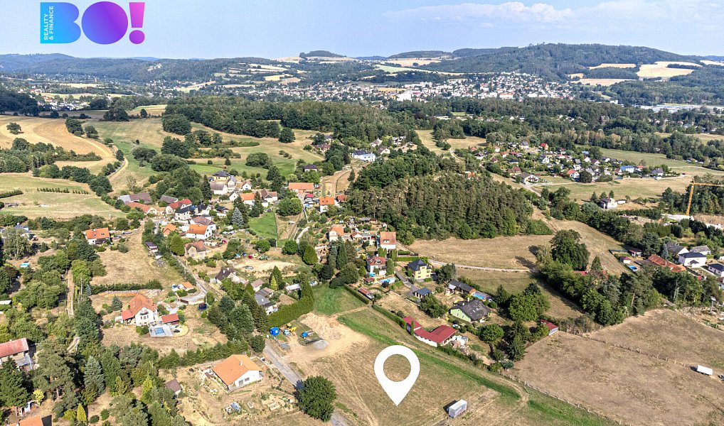 Prodej stavebního pozemku 1 056 m², Pyšely – náhled fotky 4
