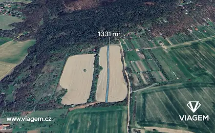 Prodej pole 332 m², Čeložnice, okres Hodonín