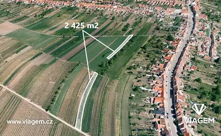 Prodej pole 1 212 m², Kostice, okres Břeclav