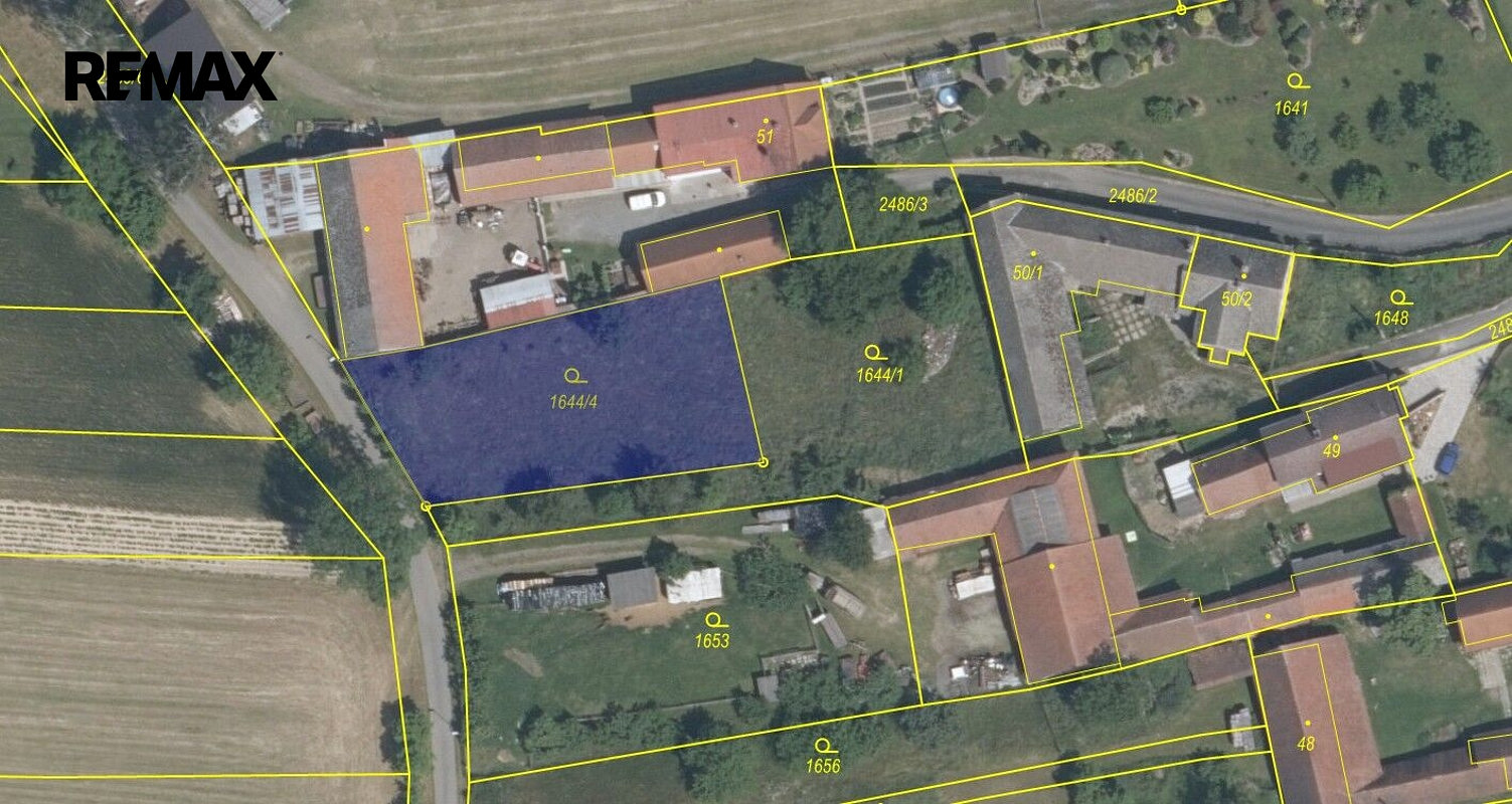Prodej stavebního pozemku 870 m²