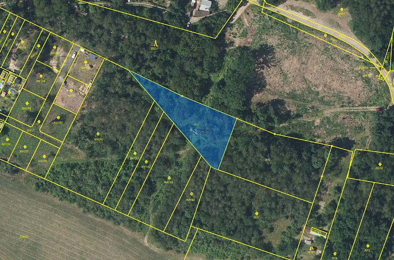 Dražba pozemku 1 804 m²