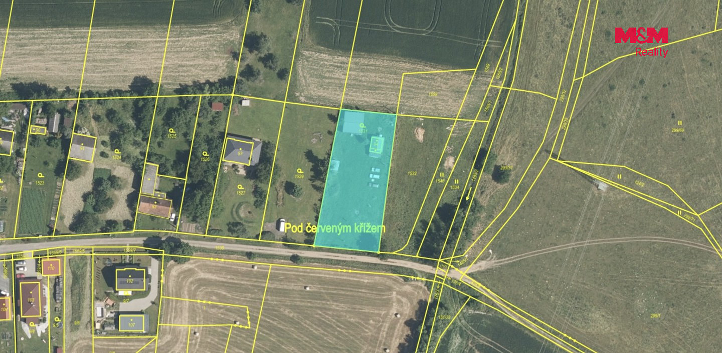 Prodej stavebního pozemku 1 784 m² – fotografie 3