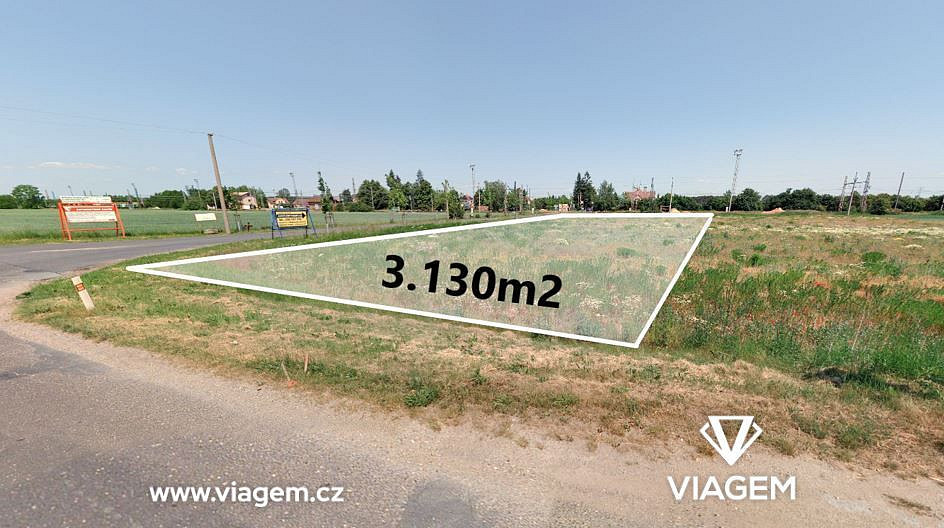 Prodej stavebního pozemku 3 130 m²