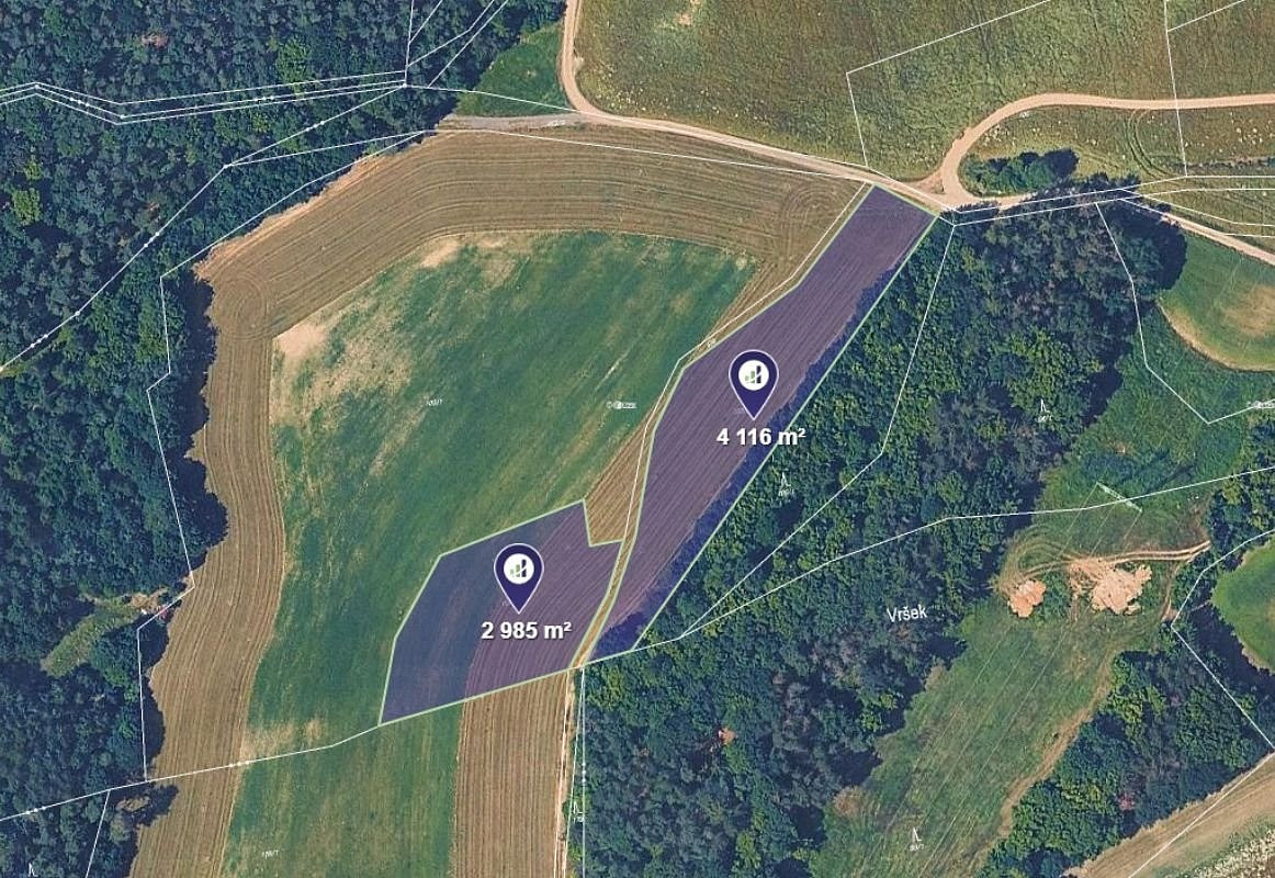 Prodej pole 7 101 m²