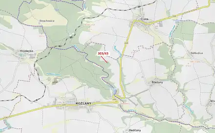 Dražba lesa 995 m², Čistá