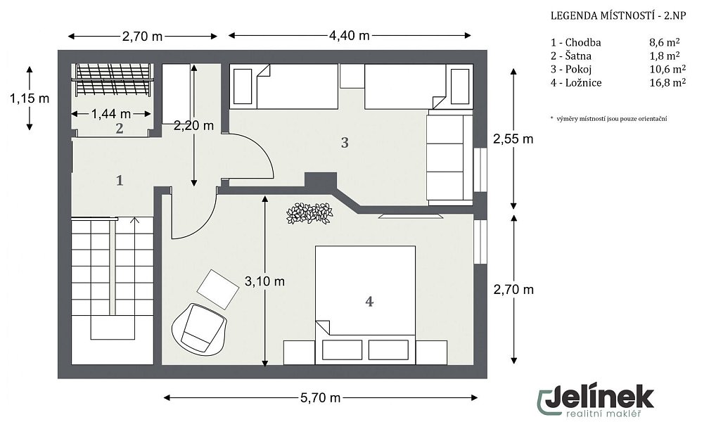 Prodej chaty/chalupy 70 m² s pozemkem 1 402 m², Pustá Rybná – náhled fotky 26