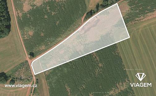Prodej pole 5 872 m², Úbislavice, okres Jičín
