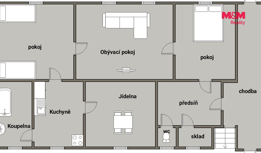Prodej domu 153 m² s pozemkem 433 m², Jindřichův Hradec – náhled fotky 9