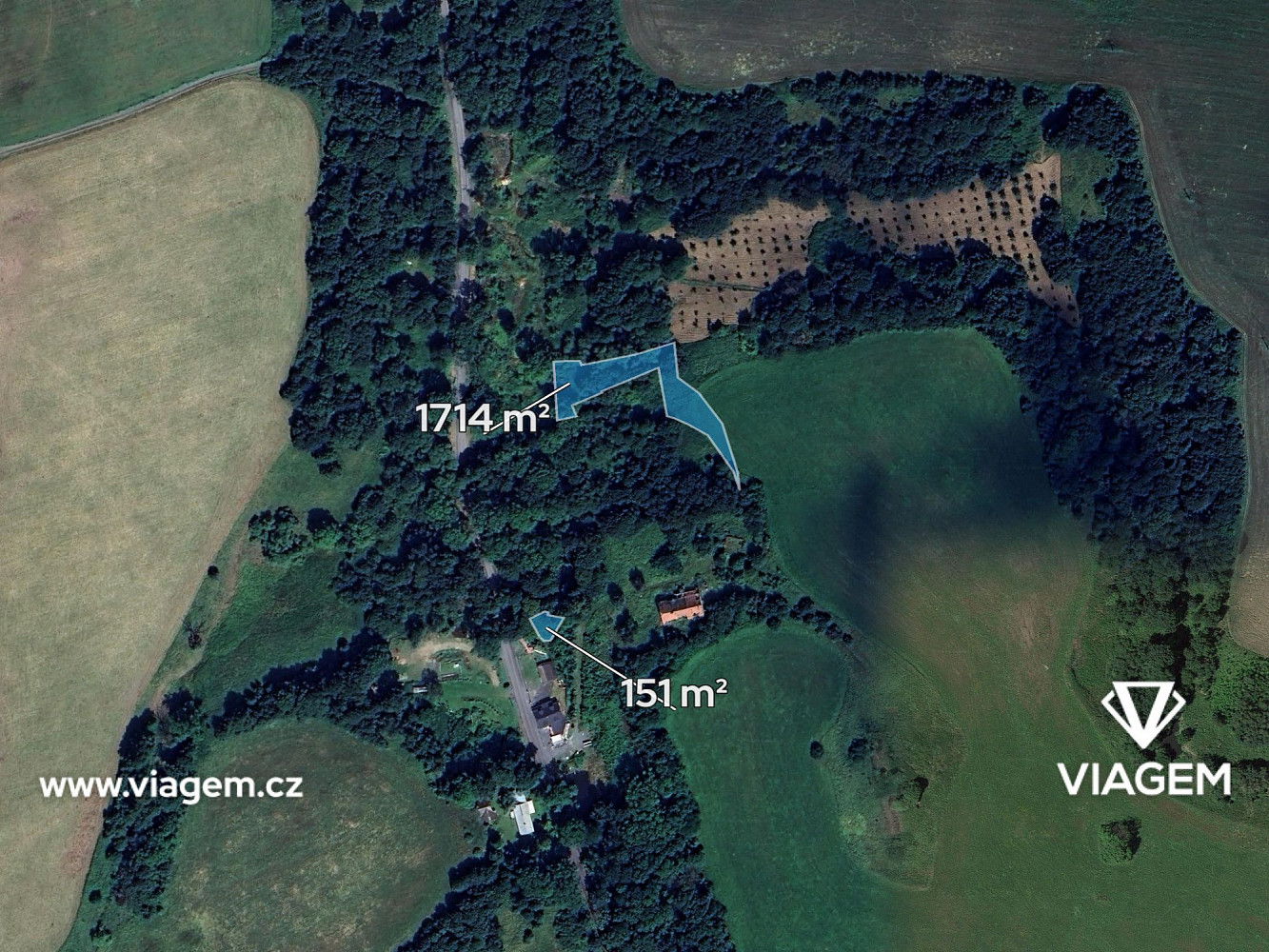 Prodej stavebního pozemku 3 164 m² - Bild 3