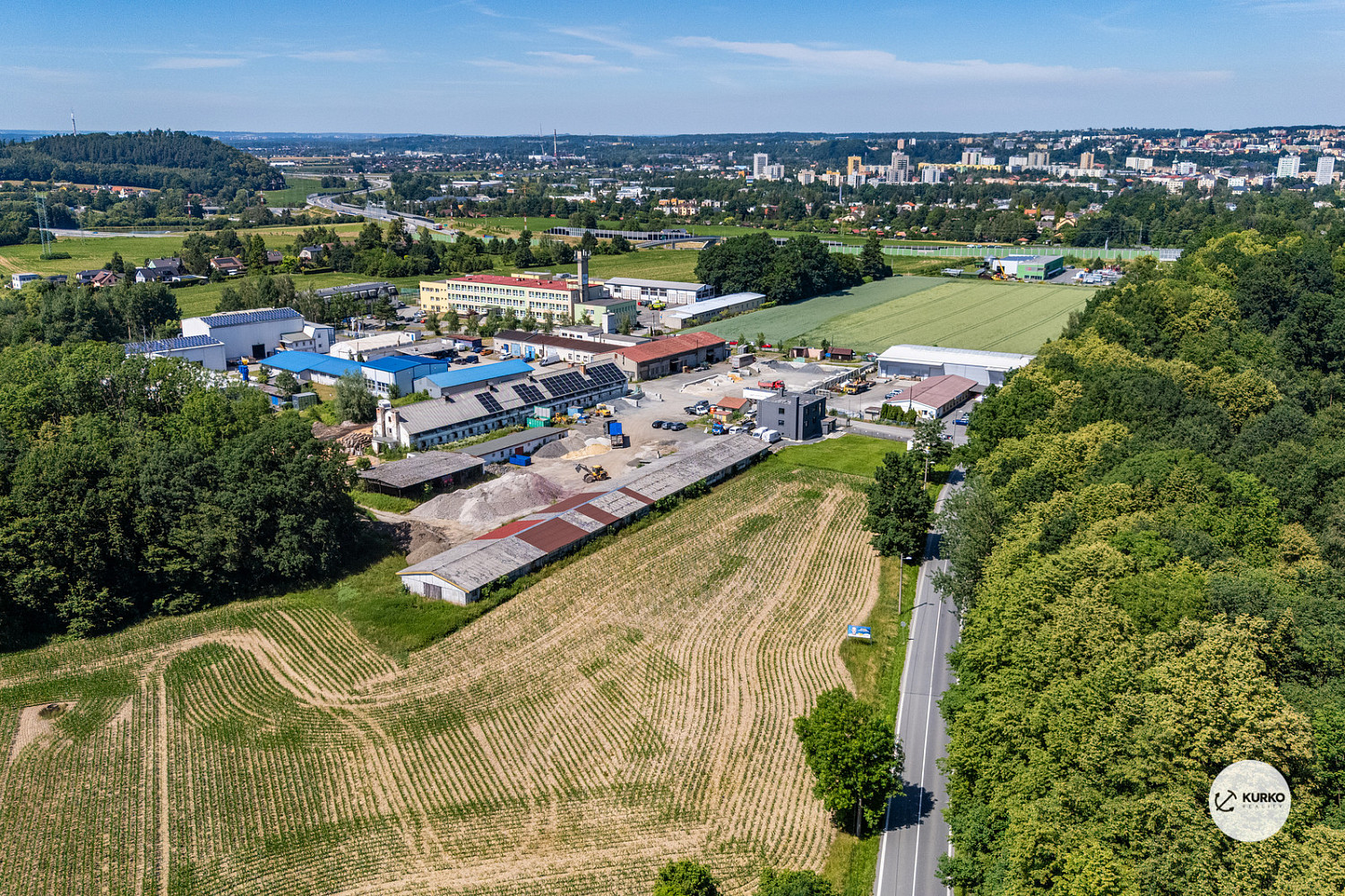 Prodej komerčního pozemku 3 347 m² – pohled 5