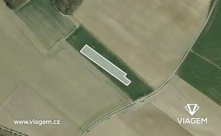Prodej pole 948 m², Velký Borek, okres Mělník