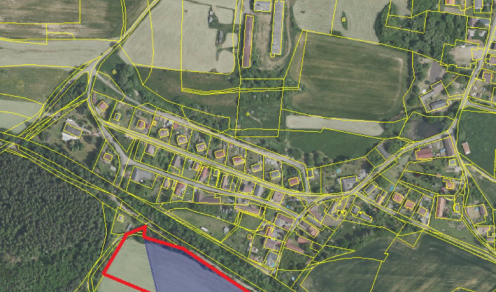 Prodej stavebního pozemku 14 128 m², Pečice – náhled fotky 6
