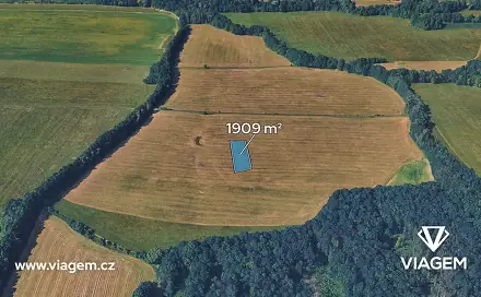 Prodej pole 835 m², Mořkov, okres Nový Jičín