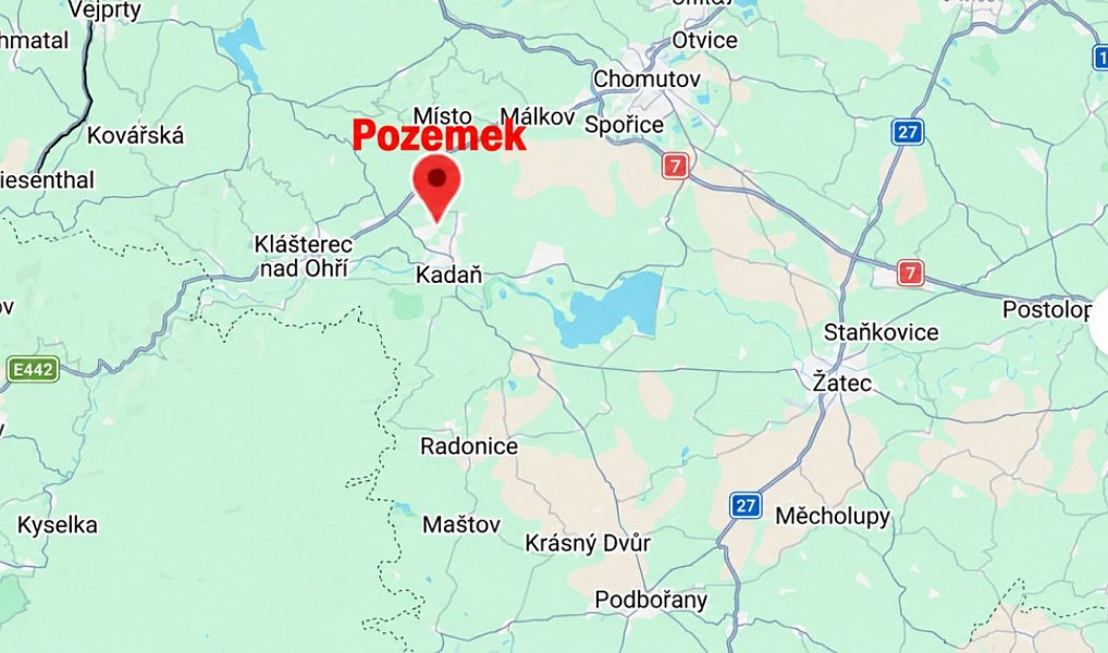 Prodej komerčního pozemku 21 910 m², Kadaň – náhled fotky 4