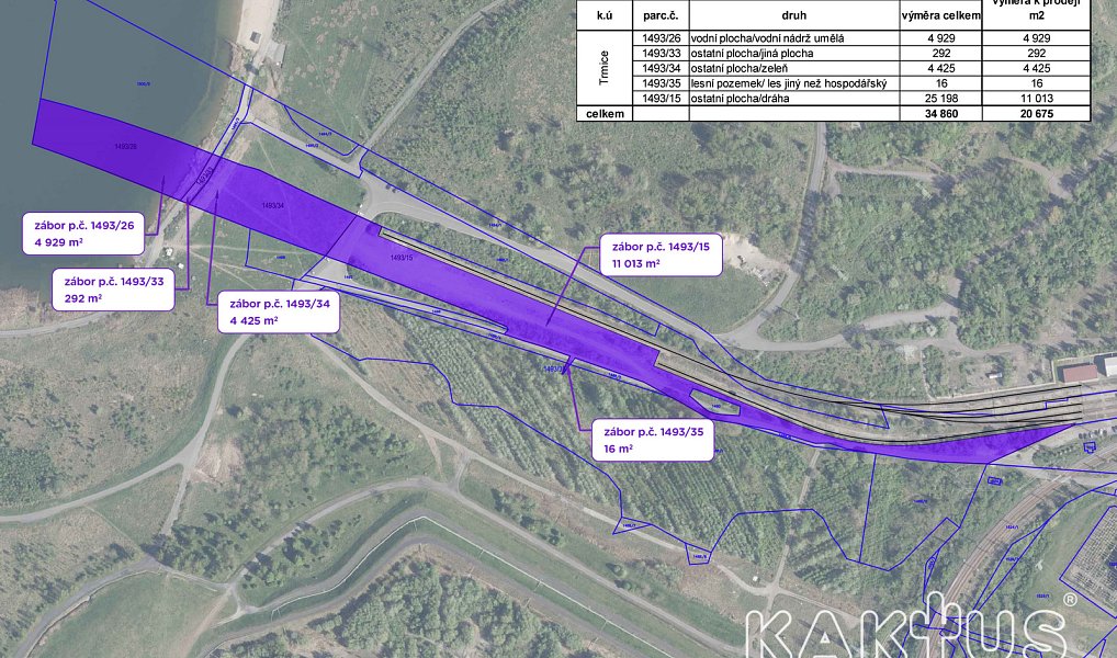 Prodej komerčního pozemku 20 675 m², Trmice – náhled fotky 2
