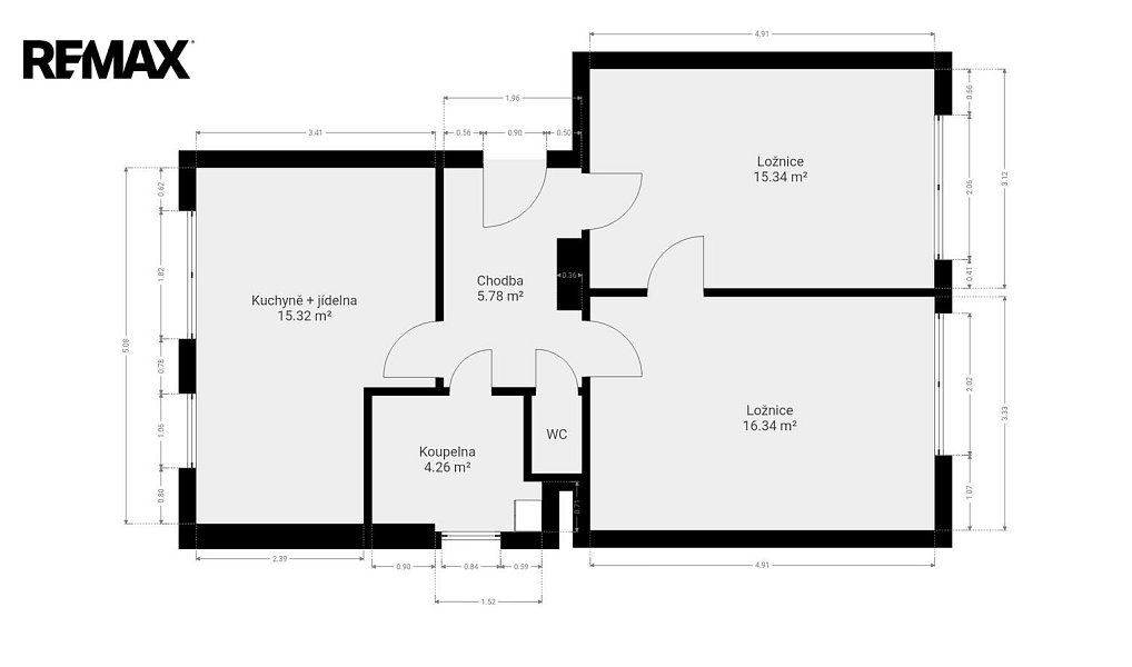 Prodej bytu 3+kk 60 m², Jedovnice – náhled fotky 8