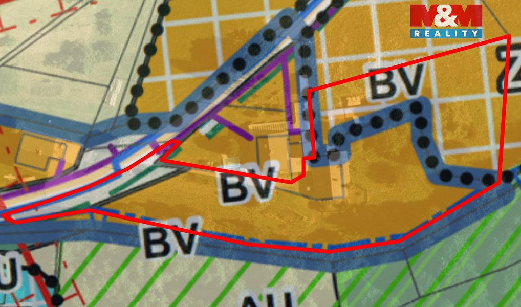 Prodej stavebního pozemku 5 064 m², Nekoř – náhled fotky 8