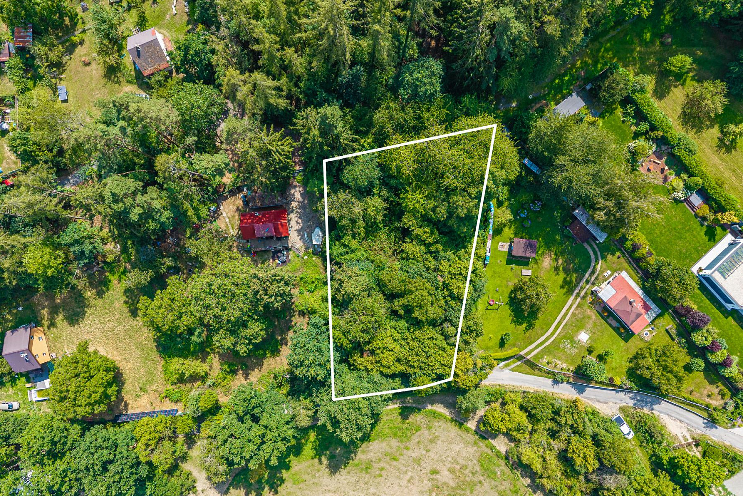 Prodej stavebního pozemku 1 487 m²