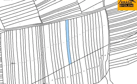 Prodej pole 6 371 m², Částkov, okres Uherské Hradiště