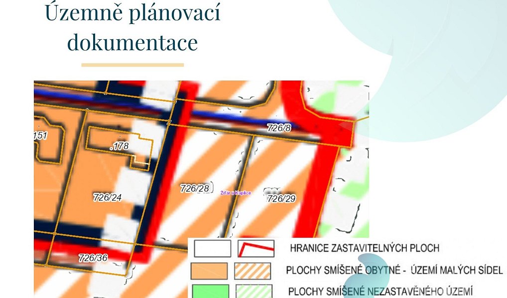 Prodej stavebního pozemku 990 m², Kaplice – náhled fotky 5