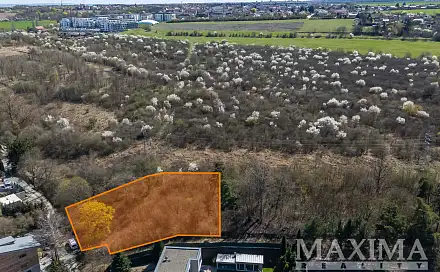 Prodej stavebního pozemku 910 m², Pod Višňovkou, Statenice, okres Praha-západ