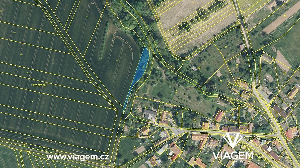 Prodej zahrady 977 m²