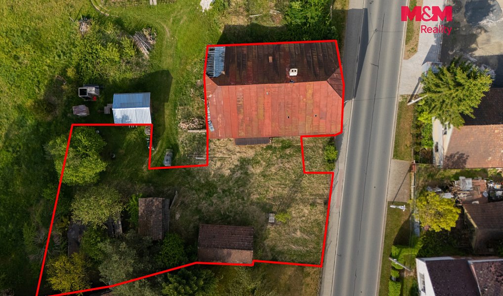 Prodej stavebního pozemku 812 m², Všeruby – náhled fotky 4