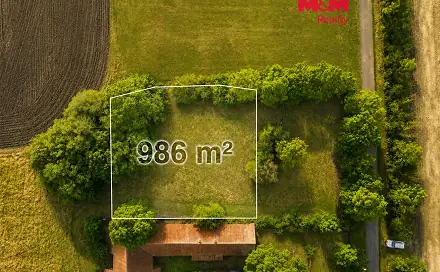 Prodej stavebního pozemku 986 m², Běchary, okres Jičín