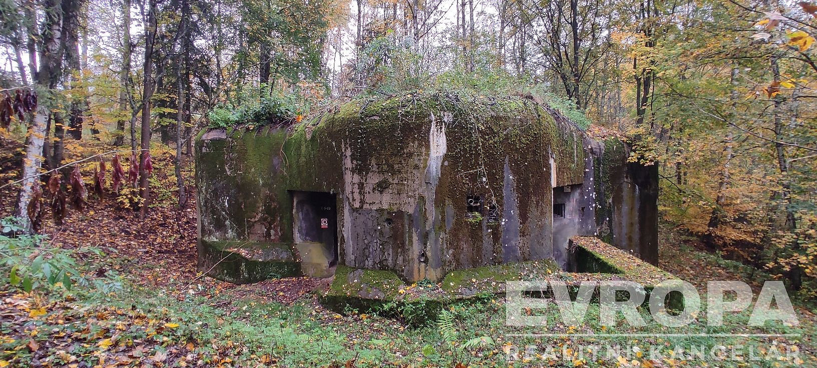 Prodej pozemkové parcely č. 448/10 s možností nájemní smlouvy na izolovaný pěchotní srub ts 60 u sta