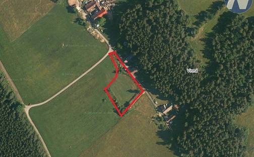 Prodej zahrady 2 794 m², Křemže, okres Český Krumlov