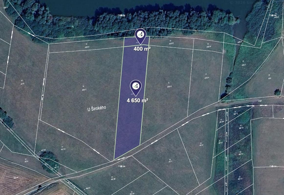 Prodej louky 5 050 m²